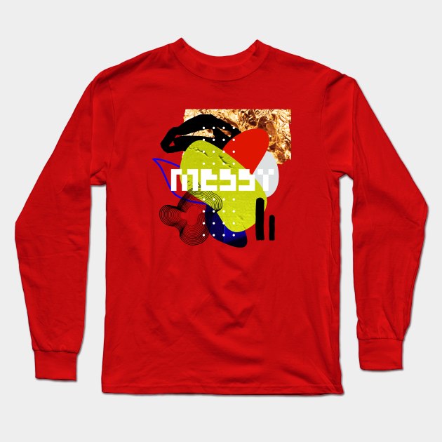 Messy Long Sleeve T-Shirt by adeeb0